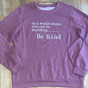 3/$15 Be Kind Graphic Sweatshirt